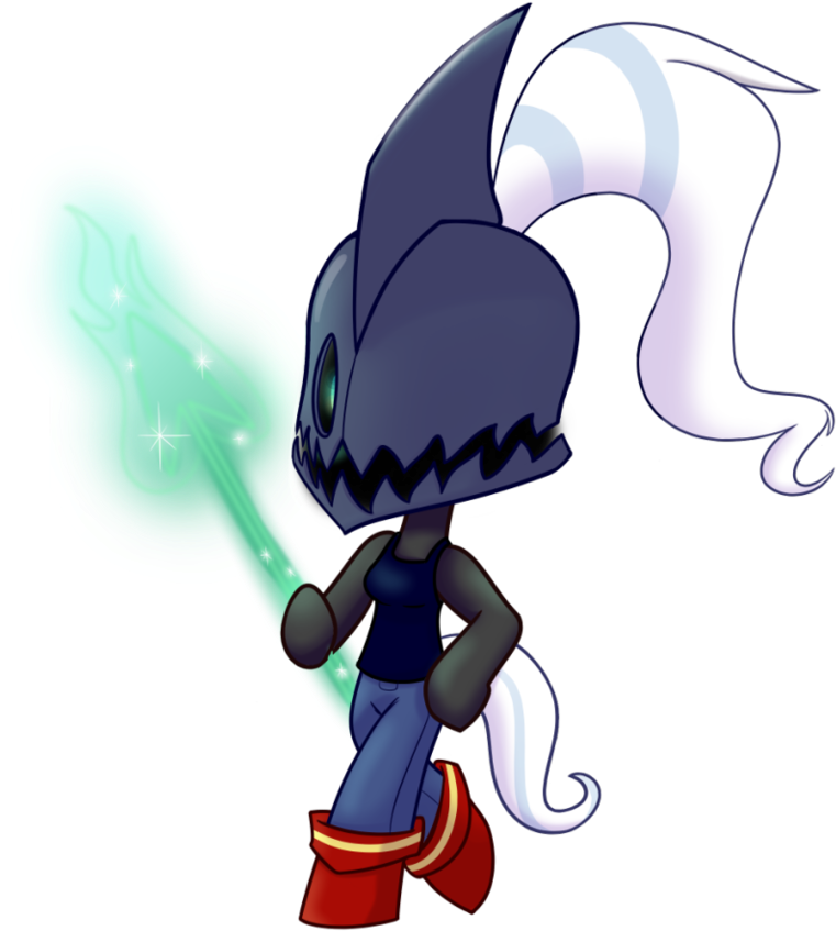 Heir Of Rick, Ponified, Safe, Semi Anthro, Simple Background, - Undyne Gif Transparent Background Clipart (1228x1024), Png Download