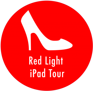 Ipad Tour Red Light District Amsterdam, Laidback Tours - Red District Transparent Png Clipart (1024x428), Png Download
