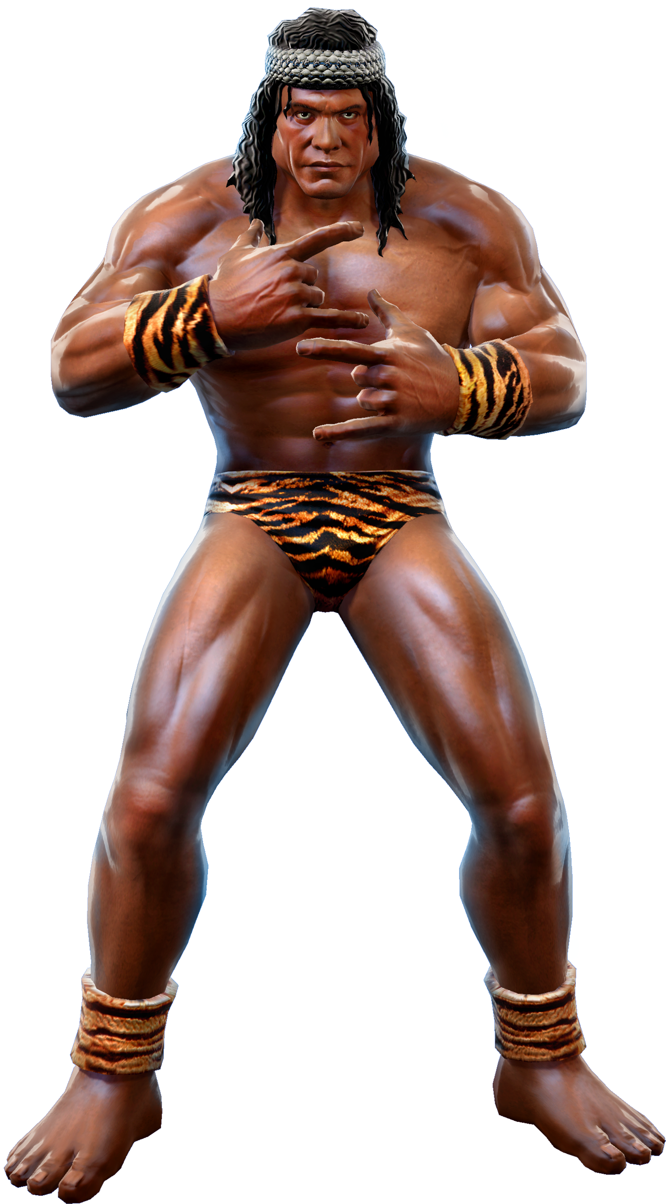 Jimmy Snuka - Jimmy Snuka Svr 2011 Clipart (1837x2750), Png Download