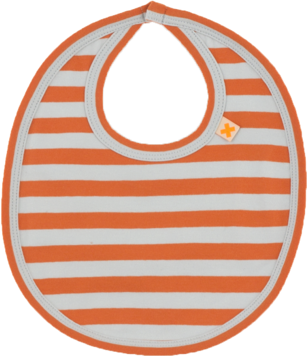 Tiny Cottons Small Stripes Bib Clipart (621x721), Png Download