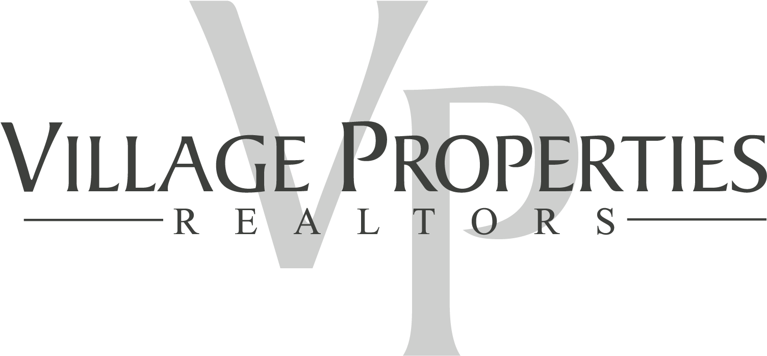 Village Properties Realtors Logo - Village Properties Santa Barbara Logo Clipart (1504x698), Png Download