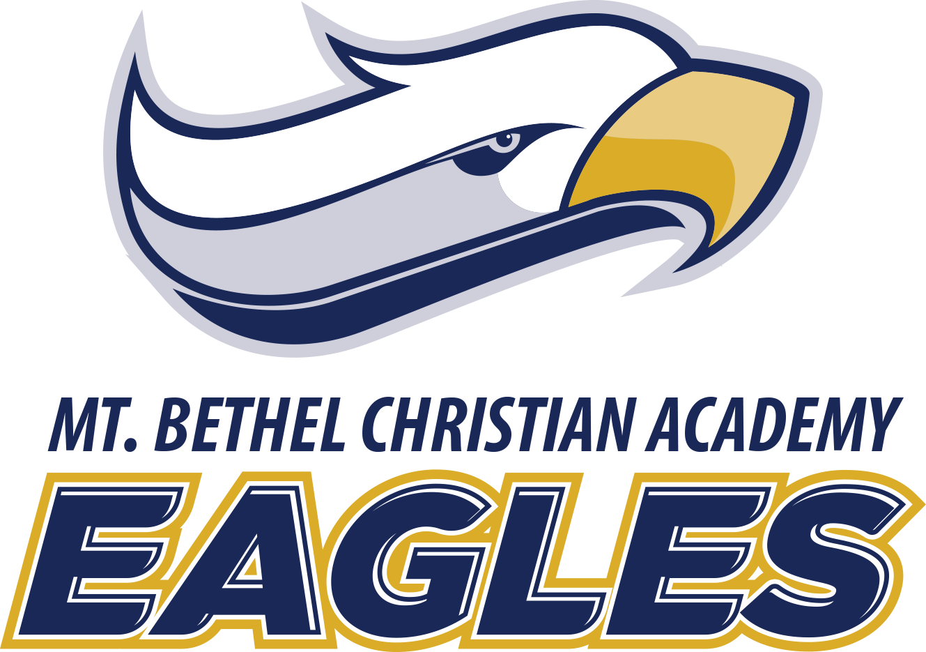 Bethel Christian Academy Eagles - Mt Bethel Christian Academy Clipart (1329x935), Png Download