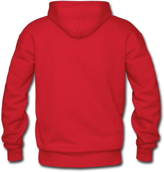 Red Hoodie Png - Red Hoodie Template Png Clipart (650x650), Png Download