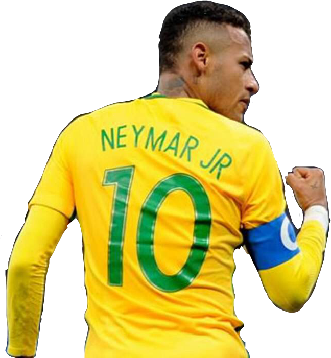 648 X 701 0 - Neymar Brazil Png Clipart (648x701), Png Download