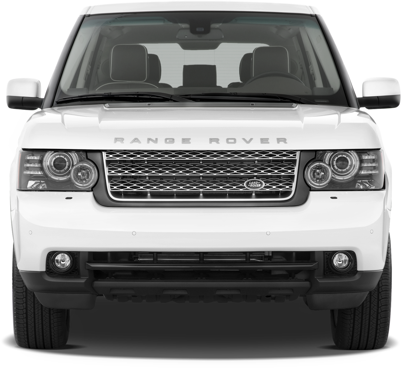 Range Rover Png - White Range Rover Front Clipart (2048x1360), Png Download
