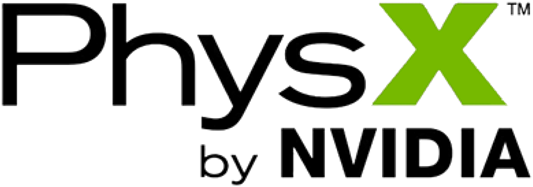 Nvidia Physx Official Logo - Nvidia Physx Logo Png Clipart (1800x639), Png Download