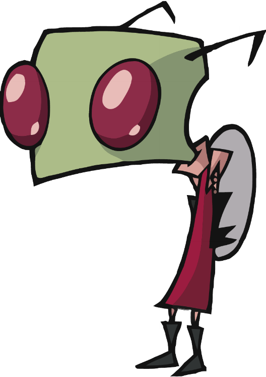 Invader Zim Invaders , Png Download Clipart (528x746), Png Download