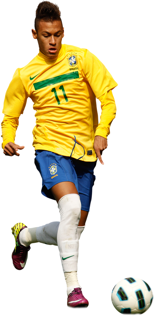 Neymar - Neymar Render Clipart (828x1281), Png Download
