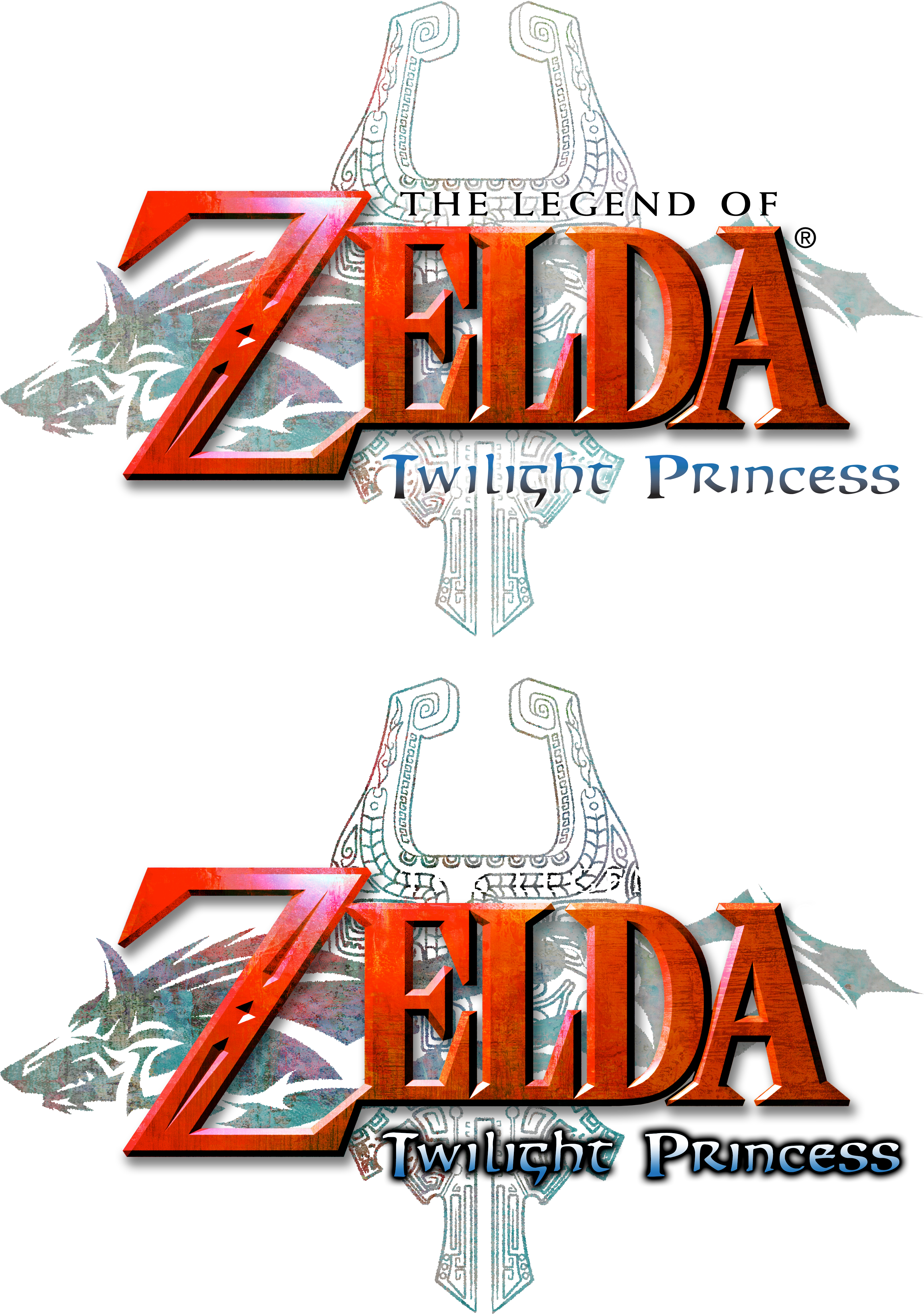 Twilight Princess Hd Logo Png - Legend Of Zelda Twilight Princess Clipart (3500x4708), Png Download