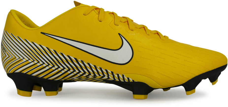 Nike Men's Mercurial Vapor 12 Pro Neymar Jr Fg Amarillo/white/black - Nike Mercurial Vapor Xii Academy Neymar Fg Clipart (926x435), Png Download