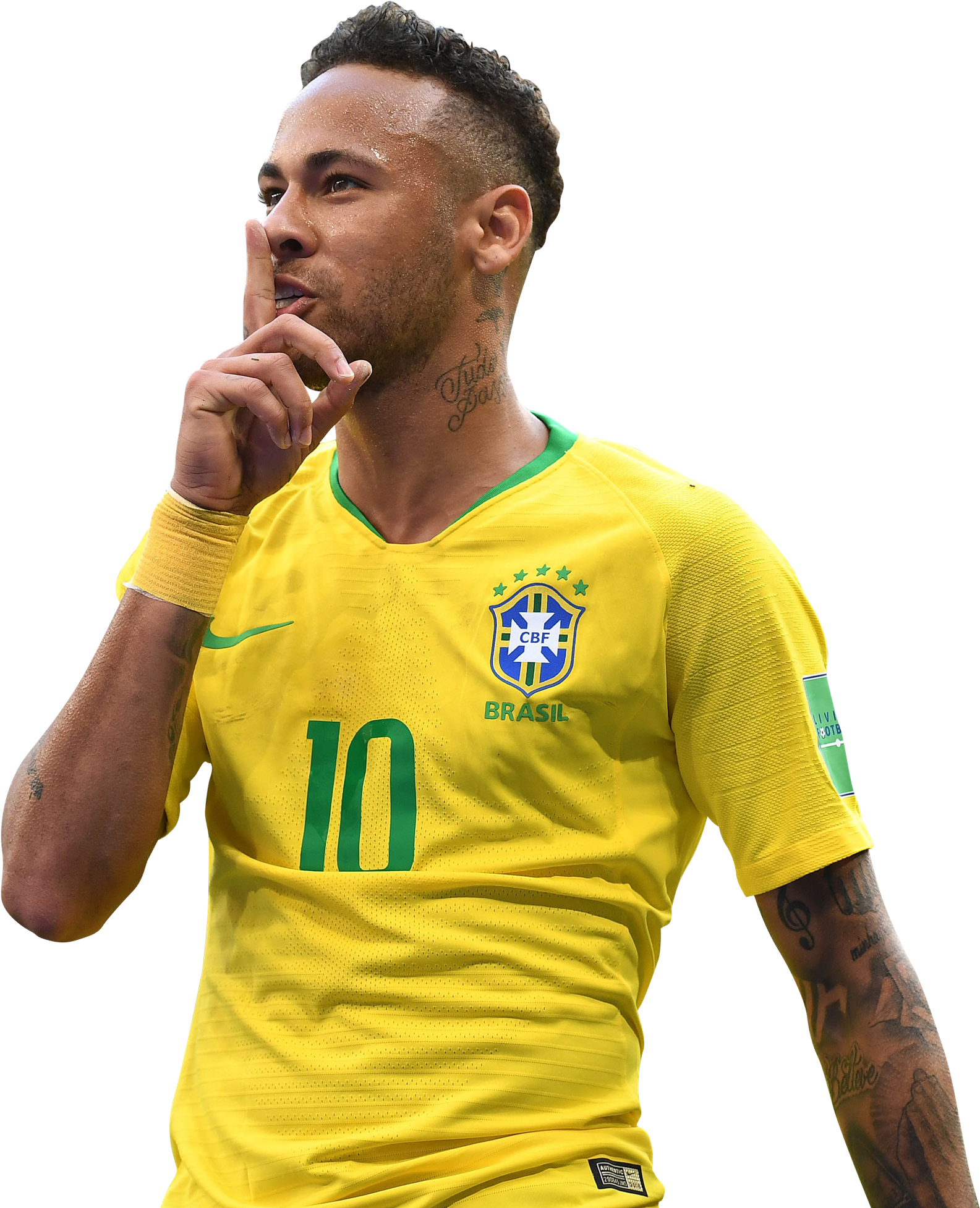 Brazil Football Team 2010 Clipart (1621x2000), Png Download