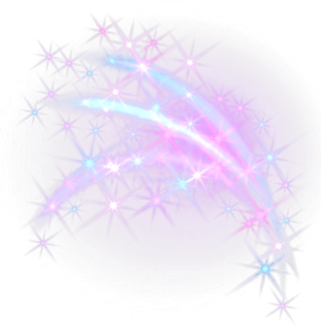 Png Tumblr Sticker Overlay - Pink And Purple Sparkles Png Clipart (1024x1048), Png Download
