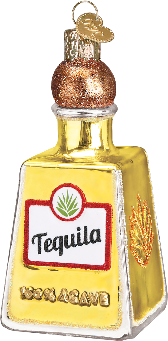 Picture Of Tequila Bottle - Old World Christmas Clipart (1200x1200), Png Download