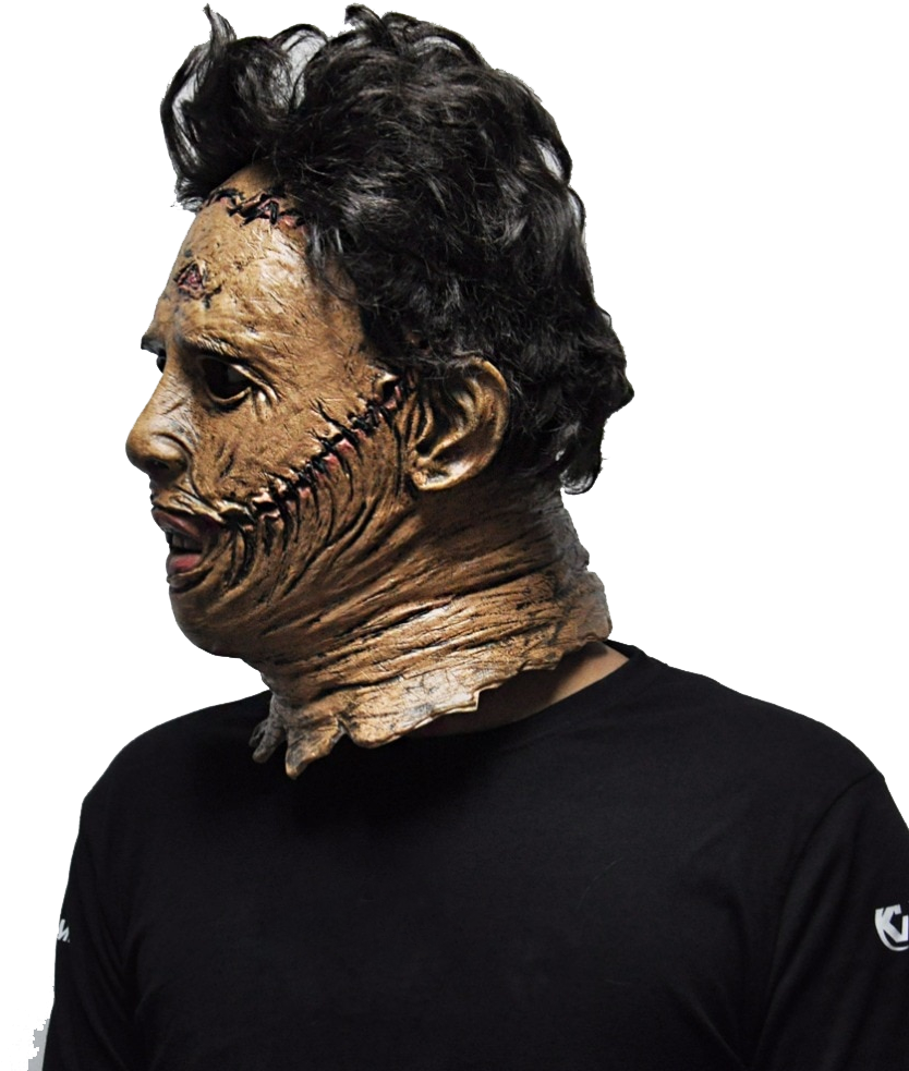 Leatherface Mask The Texas Chainsaw Massacre Clipart (834x983), Png Download
