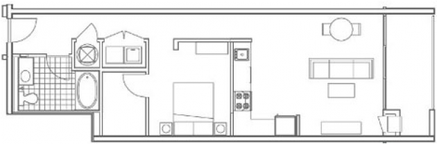 0 For The A6 - Floor Plan Clipart (640x480), Png Download