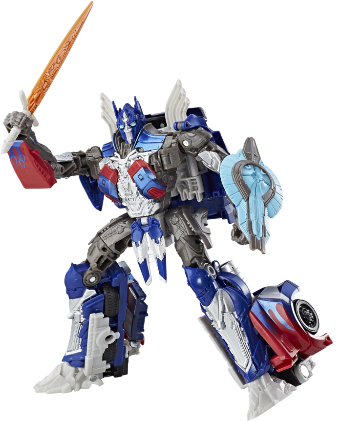 Transformers - Transformers The Last Knight Optimus Prime Toy Clipart (900x900), Png Download