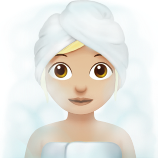 Just Person In Shower Emoji Clipart Large Size Png Image PikPng
