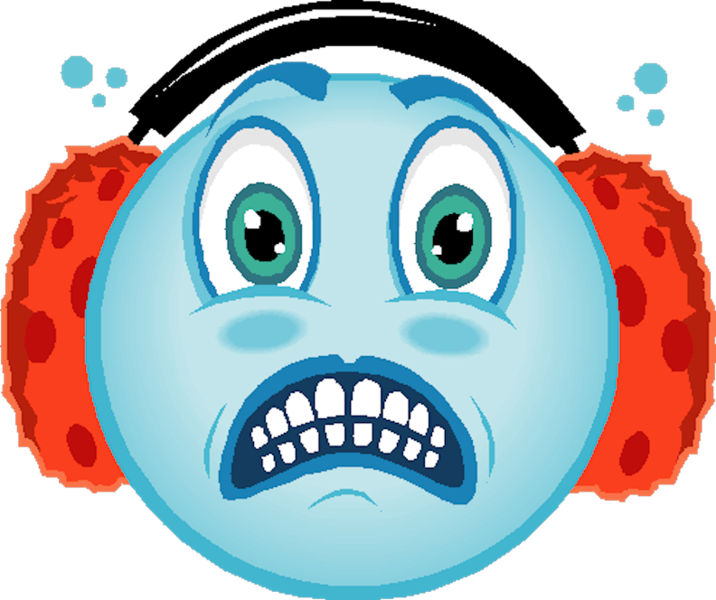 Cold Clipart Cold Face - Cold Face Clipart - Png Download (716x600), Png Download