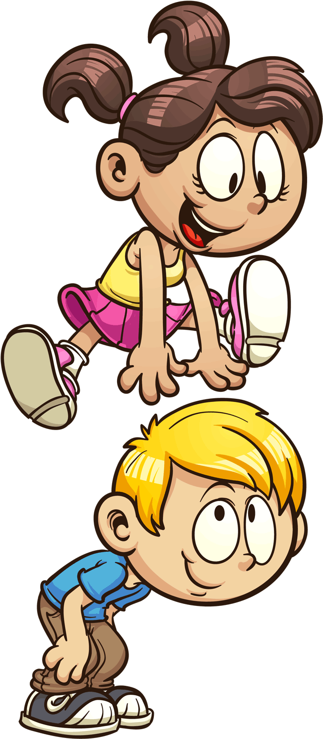 Children Vector Png - Kids Vector Png Clipart (660x1491), Png Download