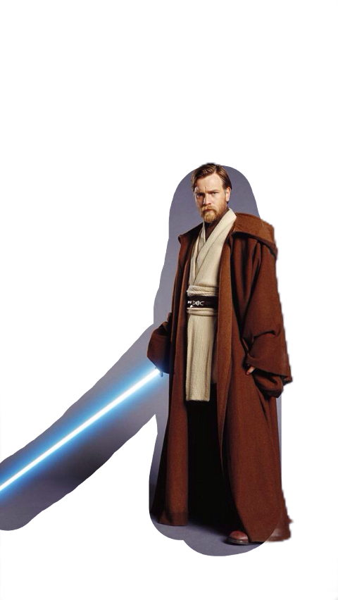 Obi Wan Kenobi , Png Download - Obi Wan Kenobi Clipart (480x852), Png Download