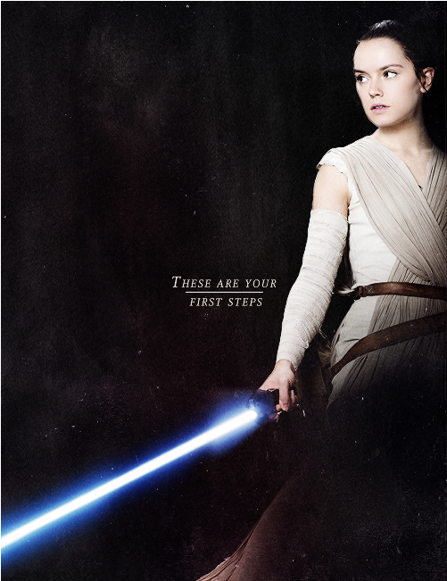 Spoilers Mine Star Wars Rey Obi Wan Kenobi Tfa Sw Edit - Rey Star Wars Edit Clipart (600x750), Png Download