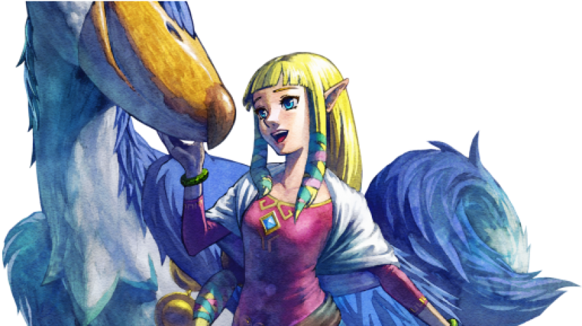 Free Png Download Bird Breath Of The Wild Png Images - Zelda Skyward Sword Clipart (850x477), Png Download