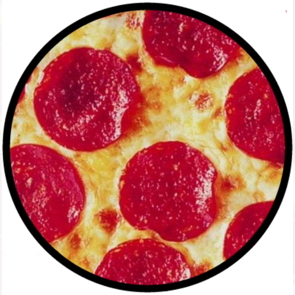 Pepperoni Pizza Iphone Clipart (1024x1024), Png Download