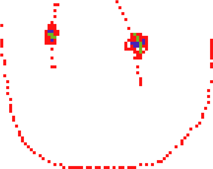 Evil Smile - Circle Clipart (980x640), Png Download