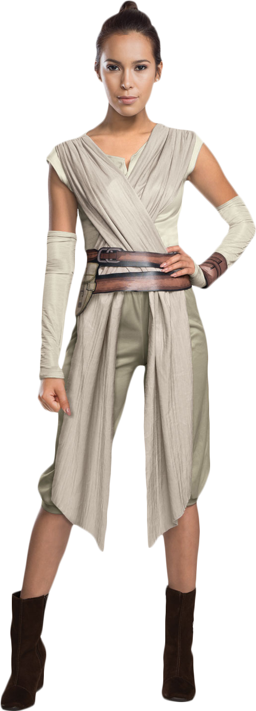 Anakin Skywalker Jedi Costumes - Princess Leia Winter Costume Clipart (538x1460), Png Download