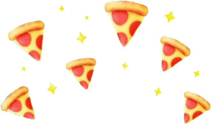 #pizza #pizza🍕 #use #emojis #freetoedit - Pizza Crown Png Clipart (1024x1024), Png Download