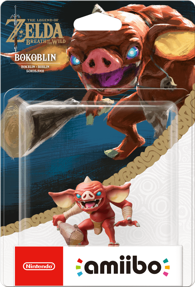 Buy Bokoblin Amiibo From The Nintendo Official Uk Store - Legend Of Zelda Breath Of The Wild Guardian Amiibo Clipart (960x960), Png Download