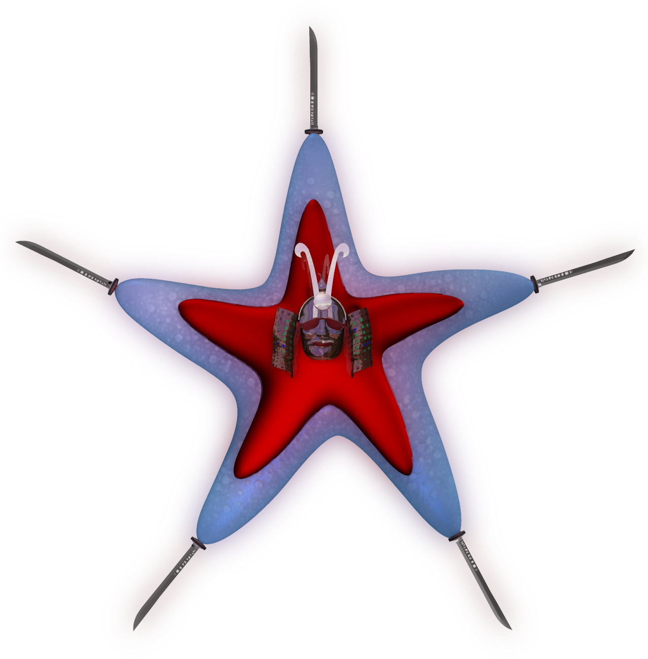 Shuriken - Newest Cowboys Fan Onesie Clipart (1275x1650), Png Download