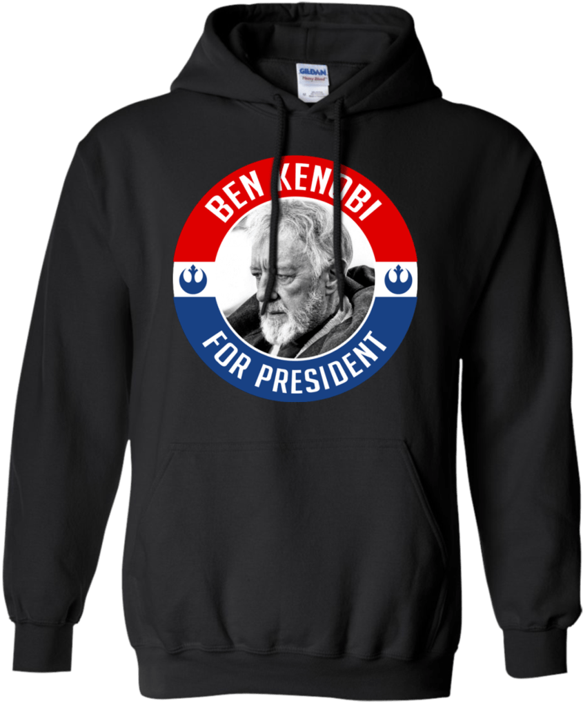 Perfect Obi-wan Kenobi President - Sweatshirt Clipart (1024x1024), Png Download