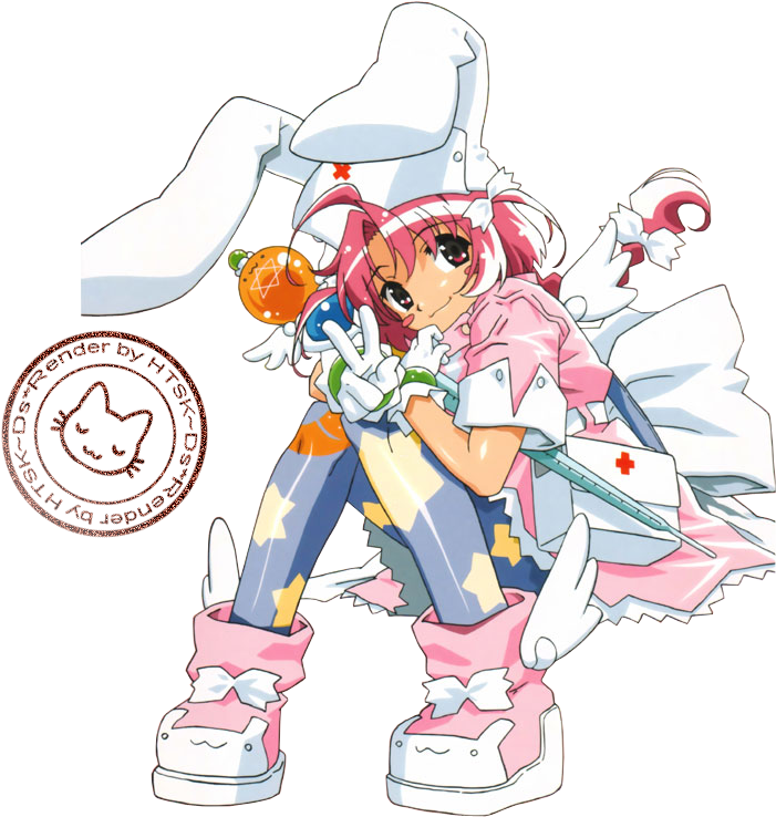 Nurse Girl Photo Nursegirl Render By Htskds - Nurse Witch Komugi Nakahara Anime Clipart (700x800), Png Download