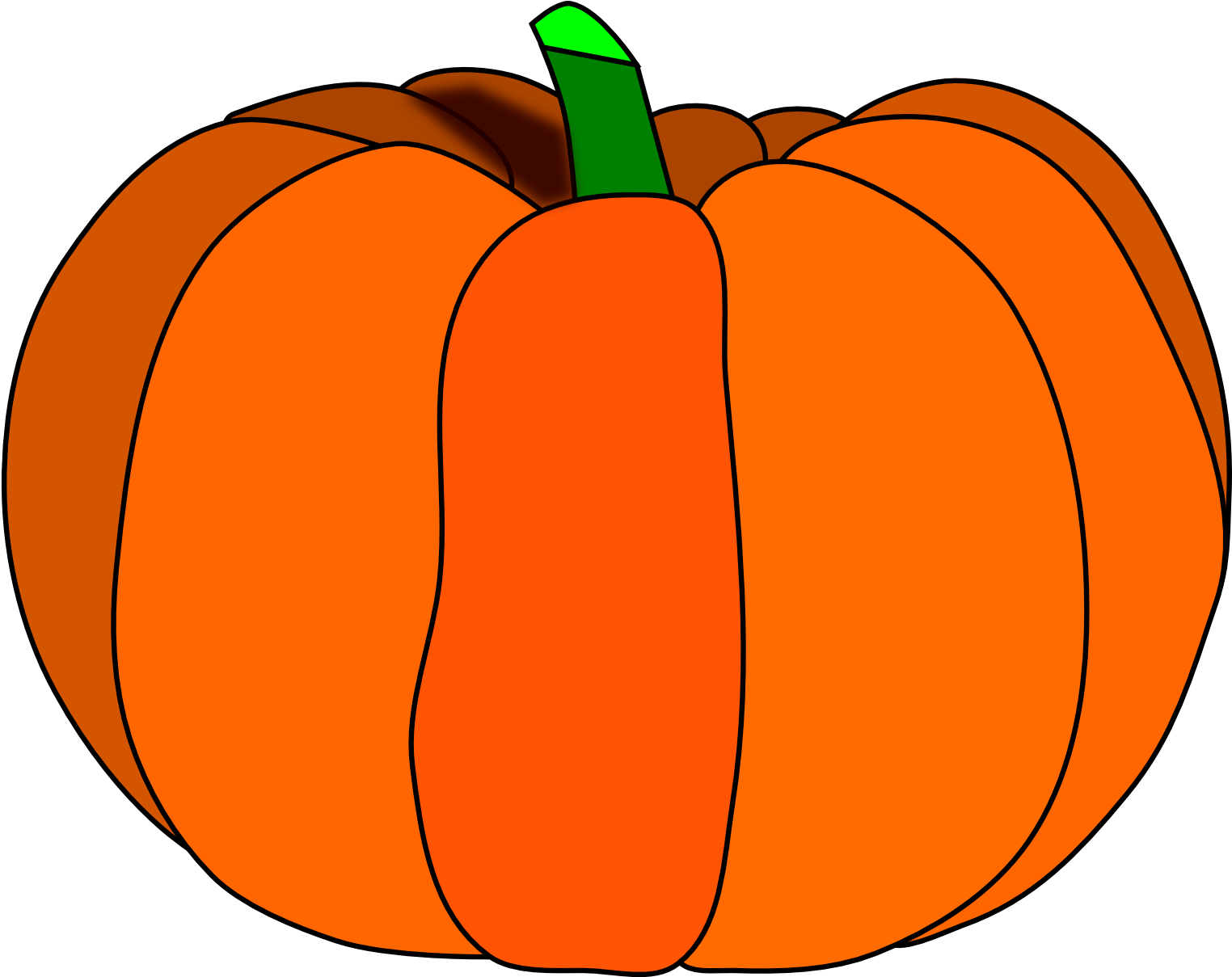 Pumpkin - Clipart Of Pumpkin - Png Download (1969x1355), Png Download