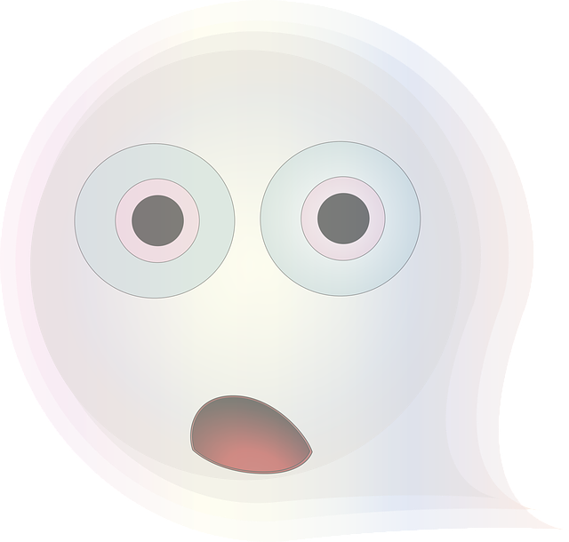 Ghost Emoticon Smiley Emoji - Circle Clipart (640x610), Png Download