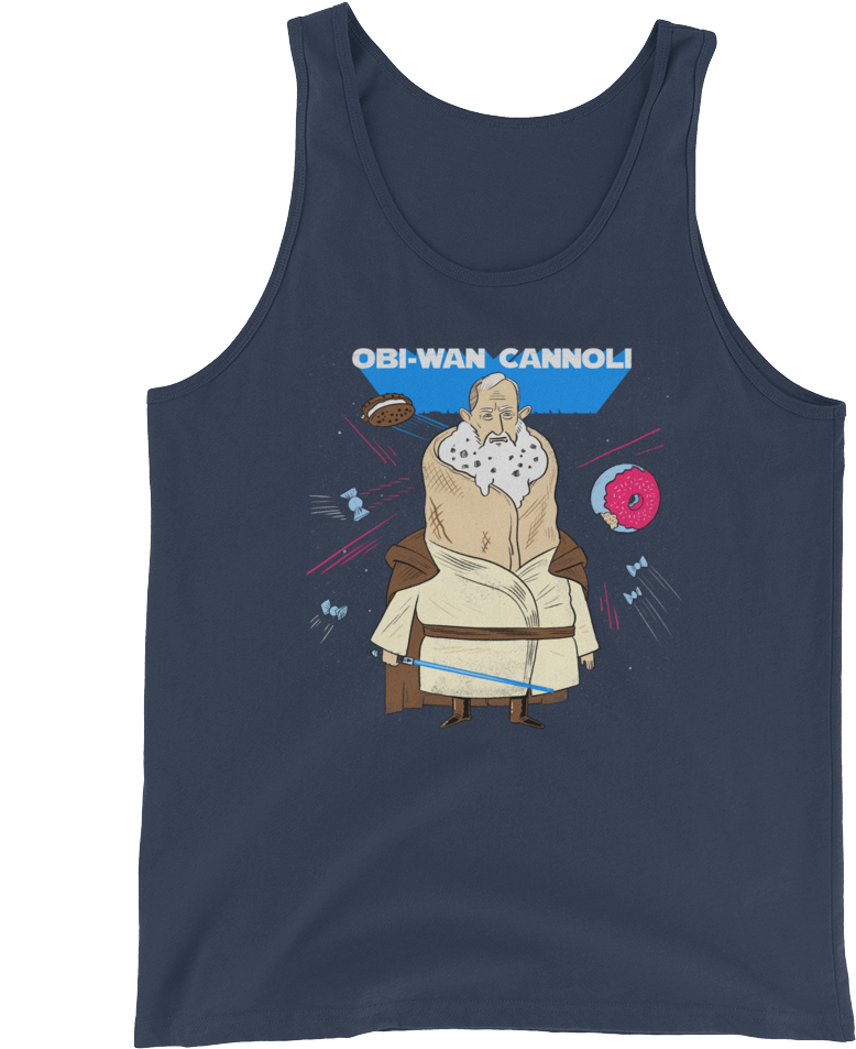 Obi-wan Cannoli Unisex Tank Top - Tommaso Ciampa Black Heart Logo Clipart (1000x1000), Png Download