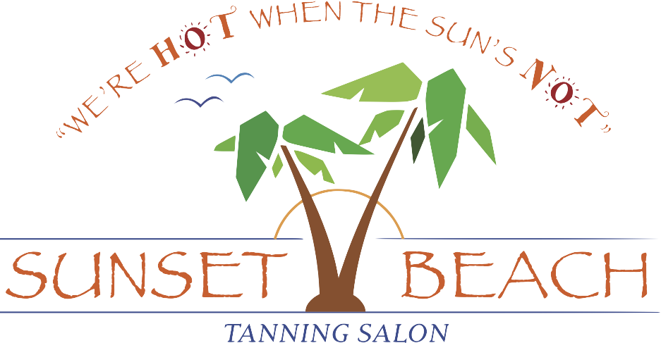 Sunset Beach Tanning Salon Clipart (937x487), Png Download