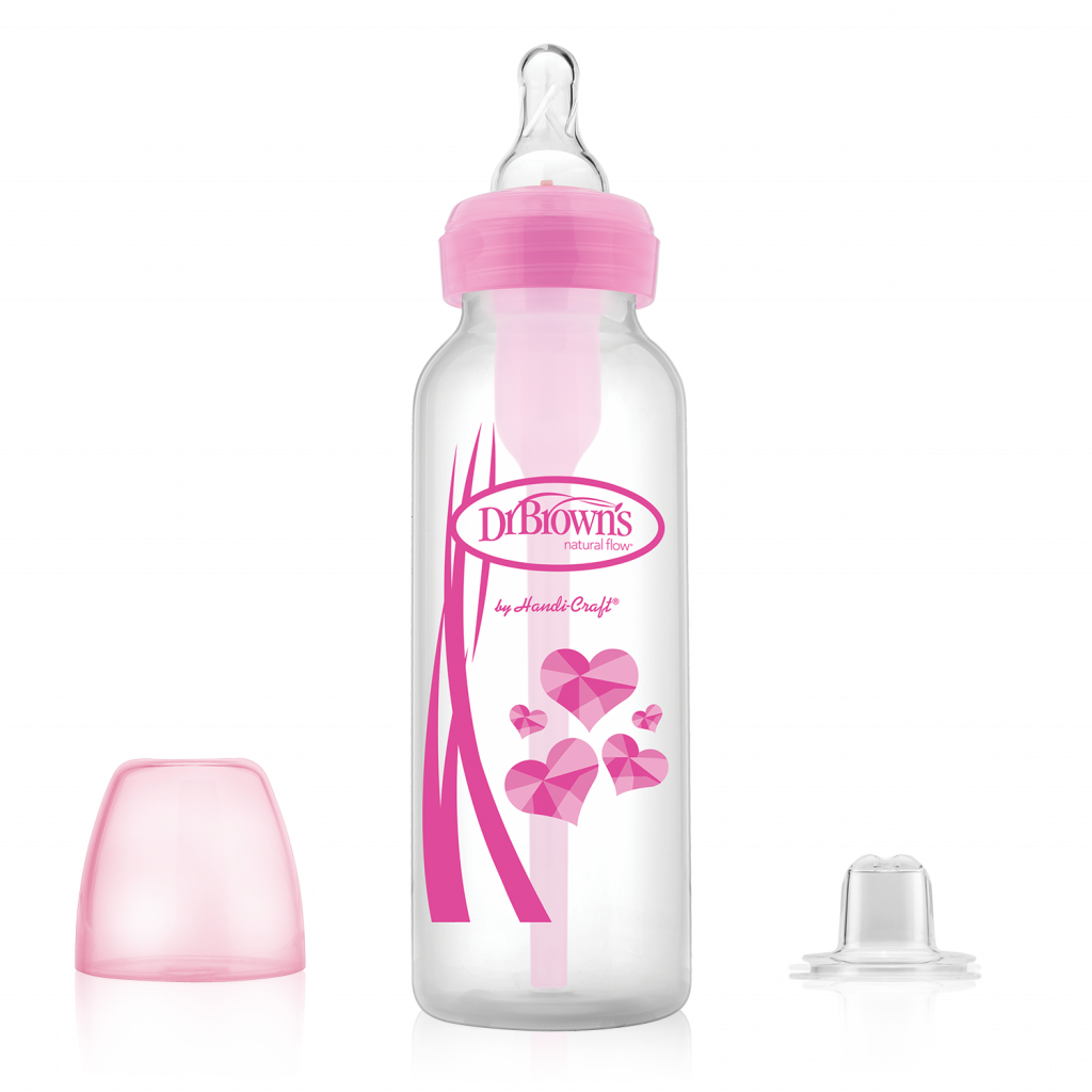 Kit Includes An 8 Oz/250 Ml Options™ Bottle With Level - Dr Brown's Sippy Bottles Clipart (1024x1024), Png Download