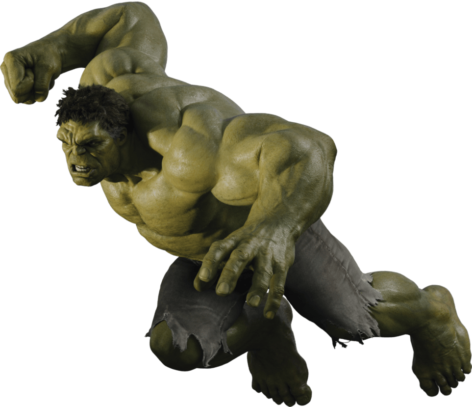 Hulk Avengers Left - Hulk Png Clipart (963x829), Png Download