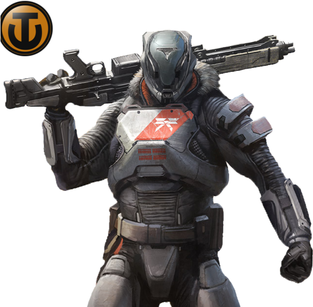 Destiny Titan Clipart (646x645), Png Download