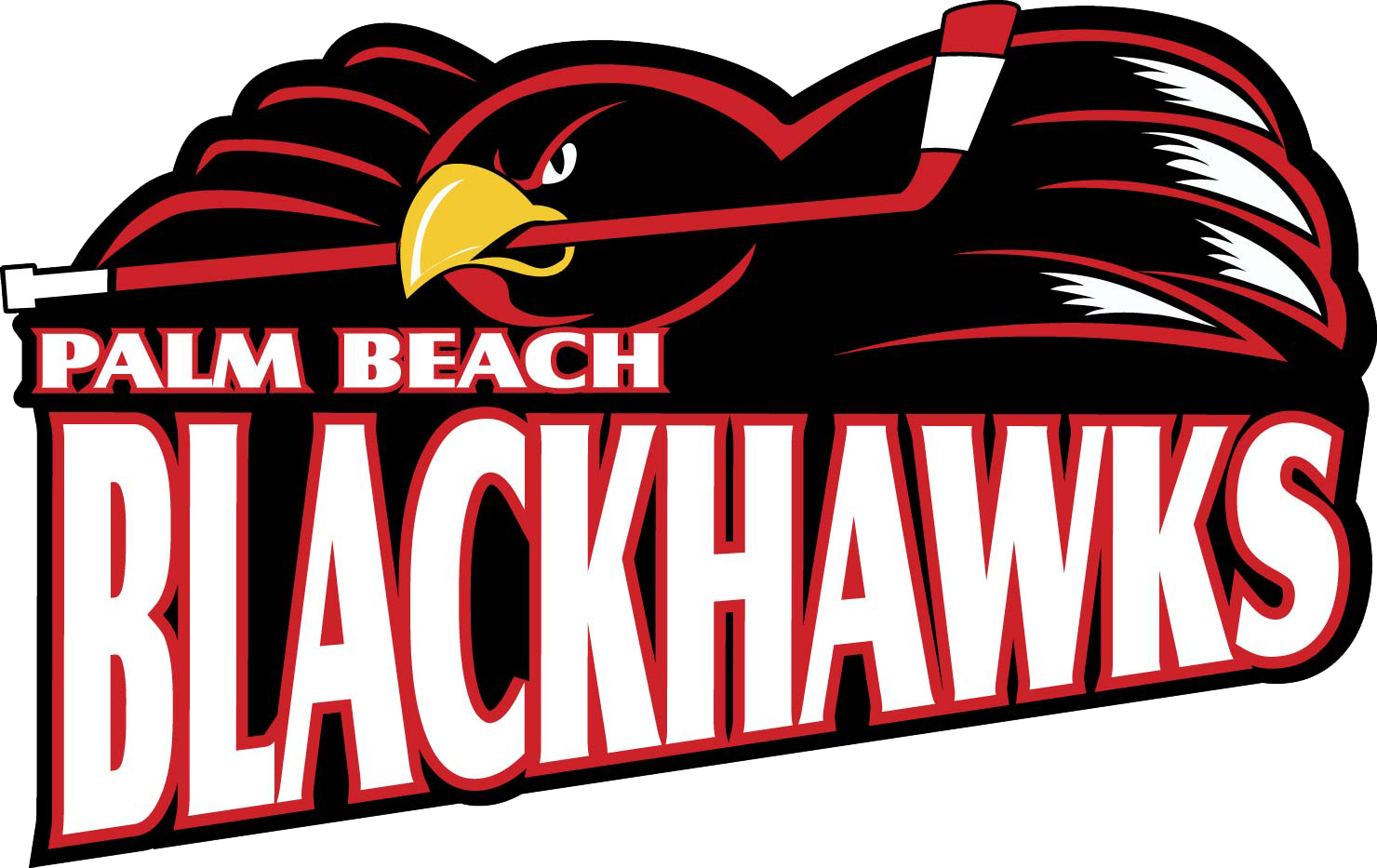 Palm Beach Blackhawks, Fl - Palm Beach Blackhawks Clipart (1480x933), Png Download
