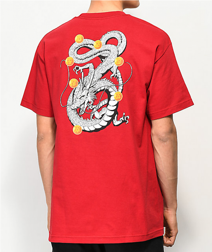 Camiseta Primitive Dragon Ball Clipart (1190x850), Png Download