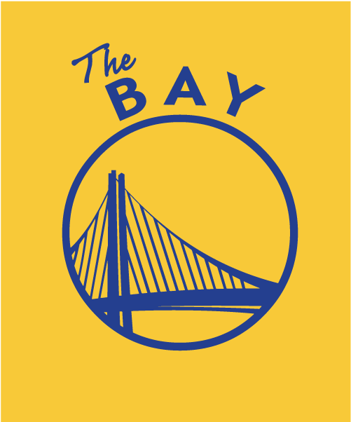 Golden State Warriors Logo Png - Bay Golden State Warriors Logo Clipart (792x612), Png Download