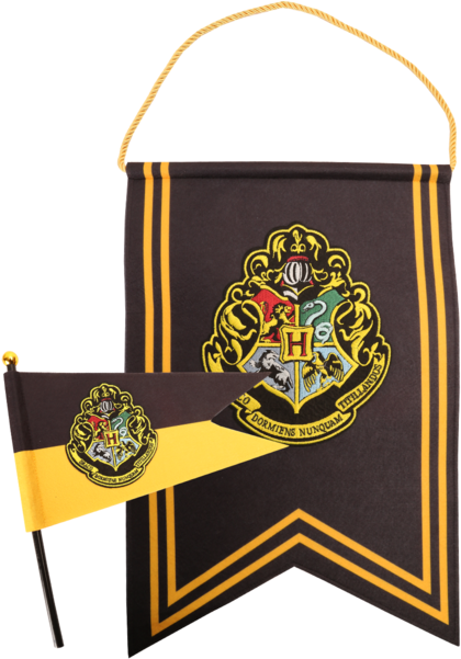 Hogwarts Banner Clipart (528x600), Png Download