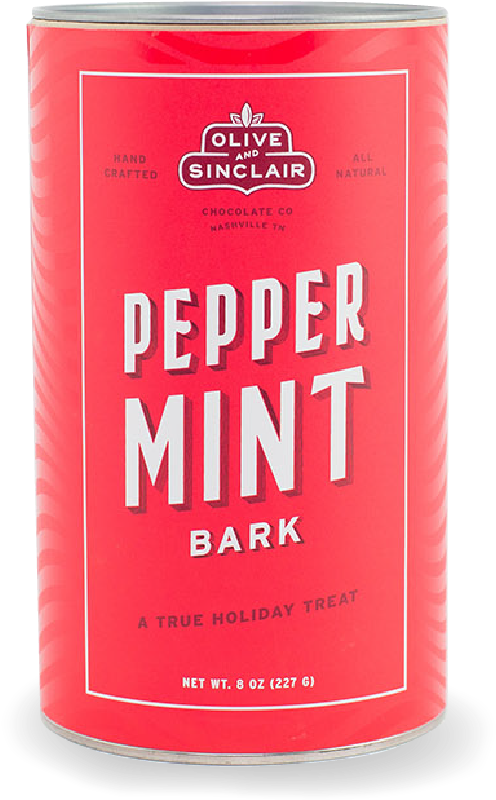 Peppermint Bark Olive & Sinclair Chocolate Co Clipart (1200x901), Png Download