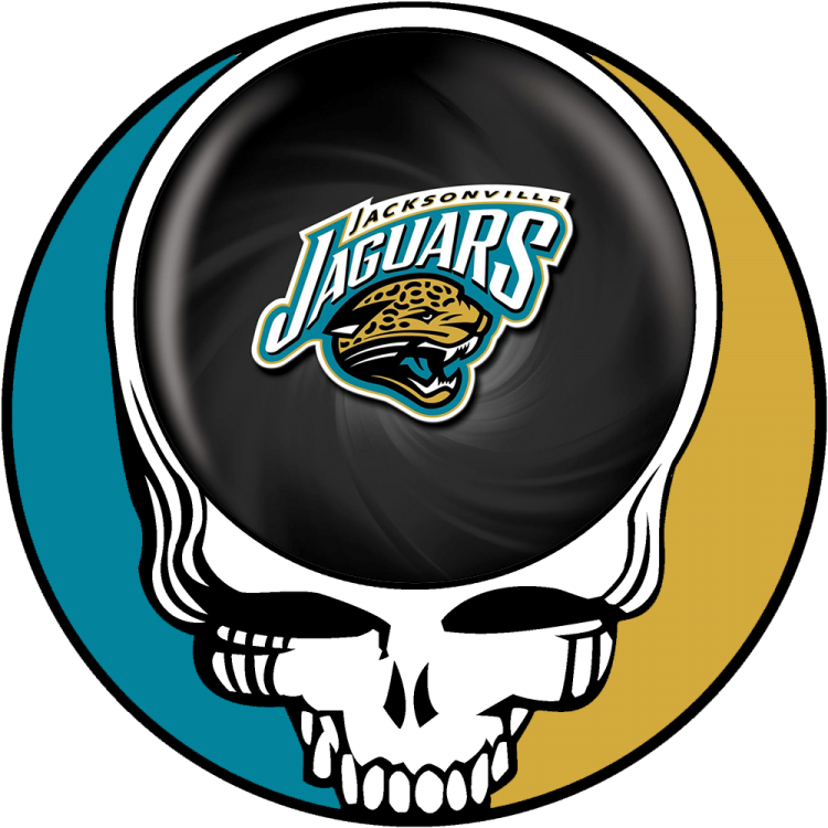 Jacksonville Jaguars Skull Logo Iron On Transfers - Grateful Dead Steal Your Face Eagles Clipart (750x750), Png Download