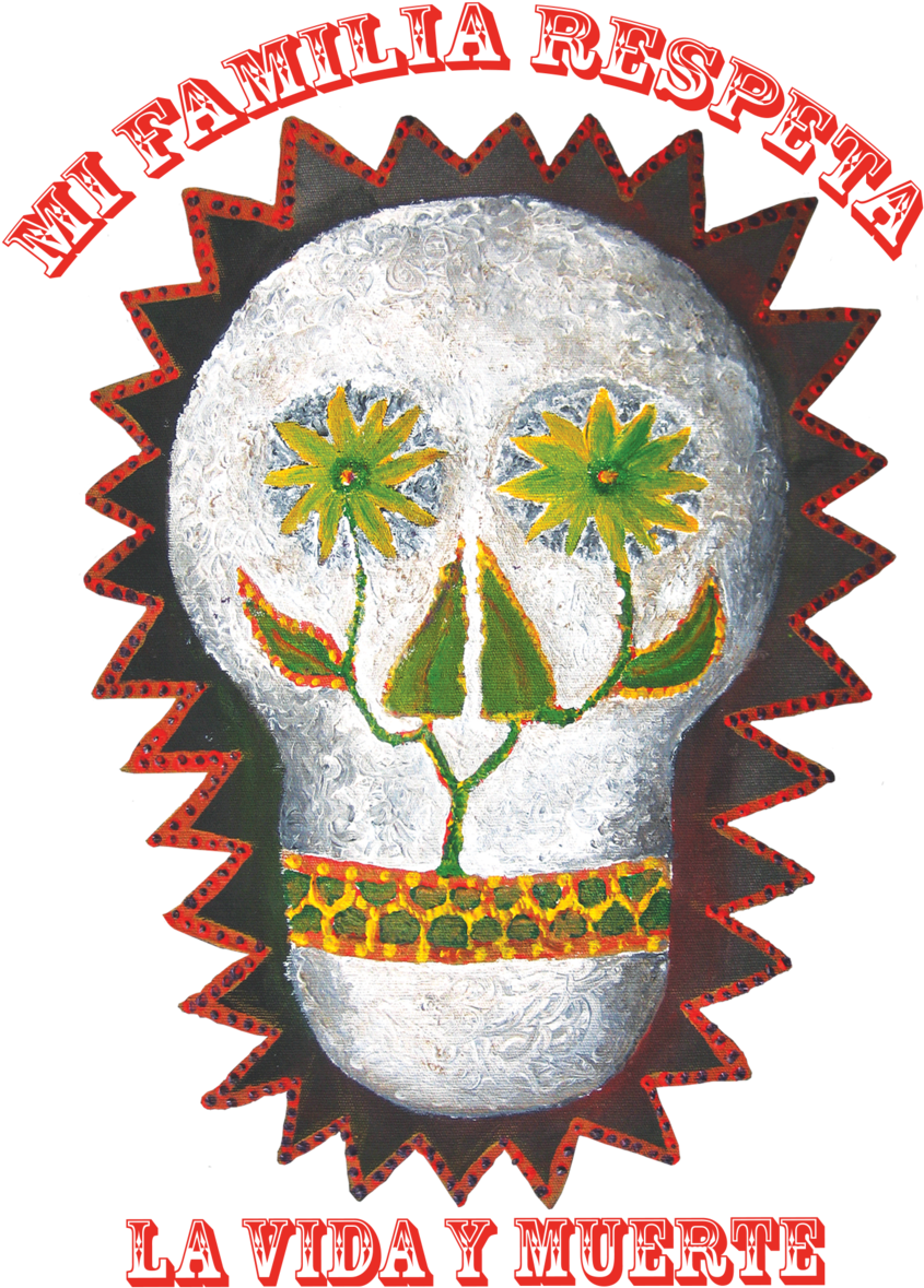 Skull-curvedtop - Painting - Gears Animated Clipart (902x1200), Png Download