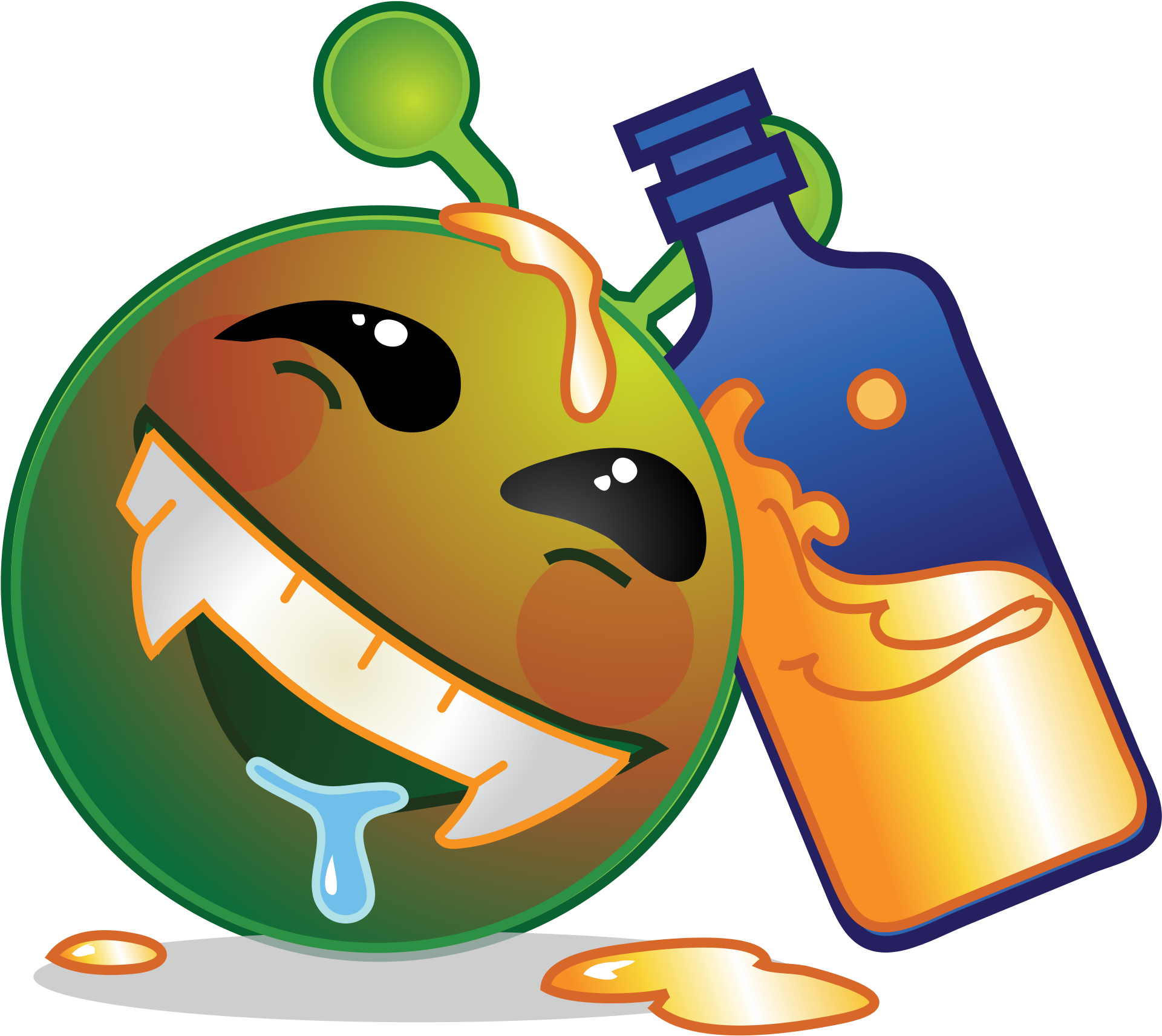 2000 X 1793 3 - Green Alien Clipart (2000x1793), Png Download