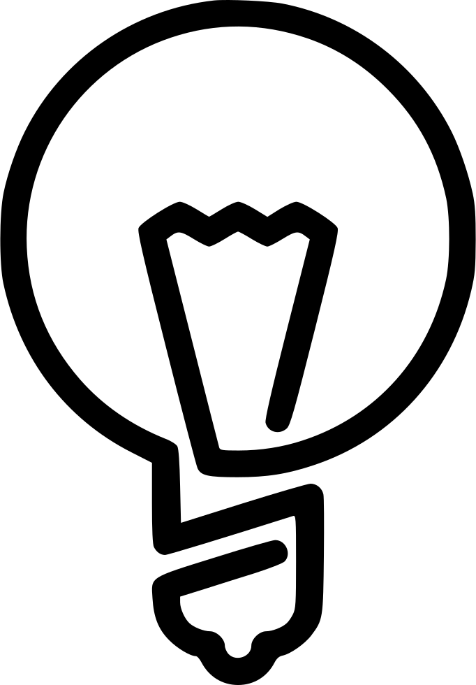 Lightbulb Icon Png - Kardiac Kids Clipart (682x980), Png Download